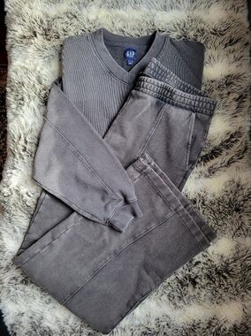 Gap High Waisted Matching Jogger Set - Comfortable Everyday Wear